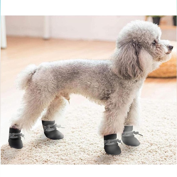 💥NWOT💥 🐾Fleece lined Dog booties Size-#2 🐾 - Picture 2 of 8